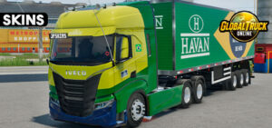 Skins Iveco S Way no Bau Conjunto HAVAN gh54gh4g
