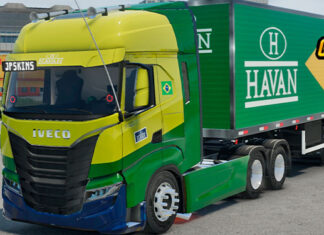 Skins Iveco S Way no Bau Conjunto HAVAN