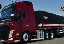Skins Volvo FH Vinho Qualificado no Bitrenzao