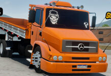 Skins Mercedes Benz 1620 Laranja ‘Versão Jovem’