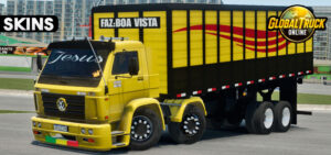 Skins VW Titan Amarelo Estilo Boiadeiro Qualificado 044fgf