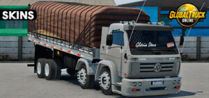 Skins VW Titan Pintura Nardo Gray Estilo Verdureiro 08b48f4gg