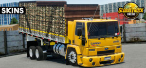 Skins Ford Cargo Amarelo Verdureiro 188s84s8dsdsd