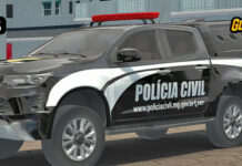 Skins Chevrolet S10 Policia Civil