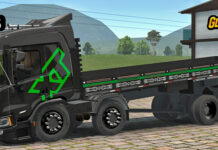Skins Scania P320 Preto XT Qualificado Mais Top da Rodagem