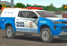 Skins Chevrolet S10 Policia Militar RJ