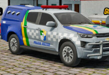 Skins Chevrolet S10 Policia Militar Sergipe