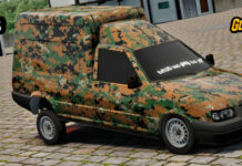 Skins Fiorino Pintura Camuflada